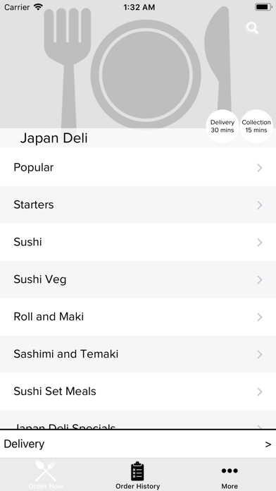 How to cancel & delete Japan Deli from iphone & ipad 2