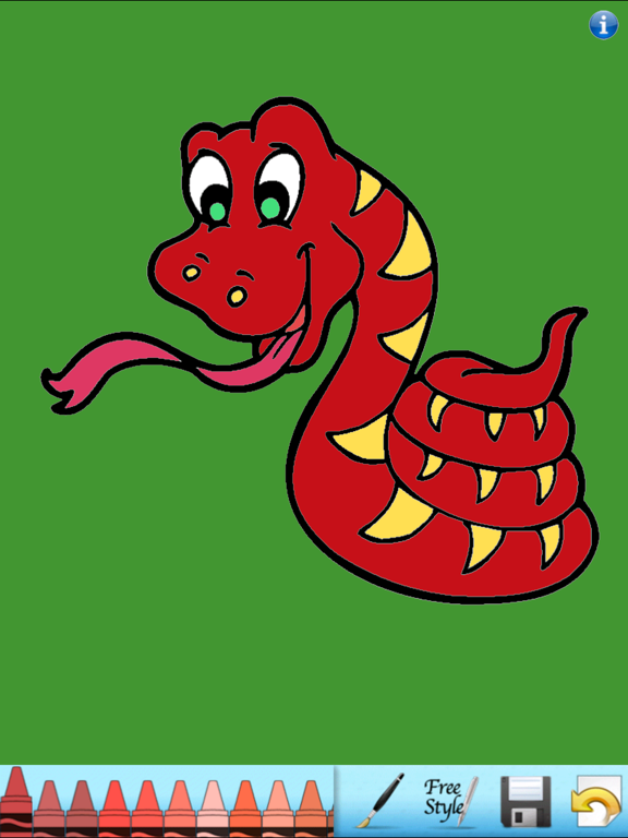 Kids Coloring Book! iPad screenshot