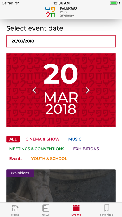 Palermo Capitale Cultura Screenshot