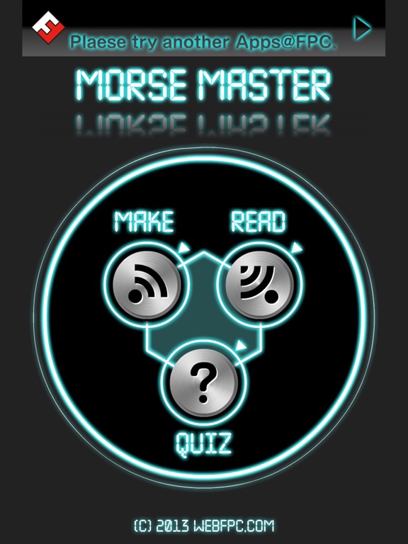 Screenshot #4 pour モールス・マスター LITE（モールス信号を「作る」「読む」「遊ぶ」）