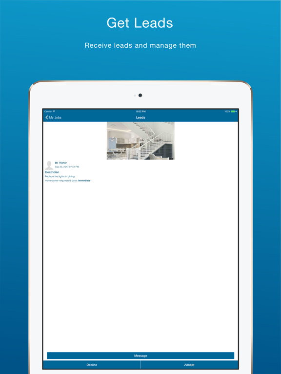 Concierge PRO iPad screenshot 2 - Business app