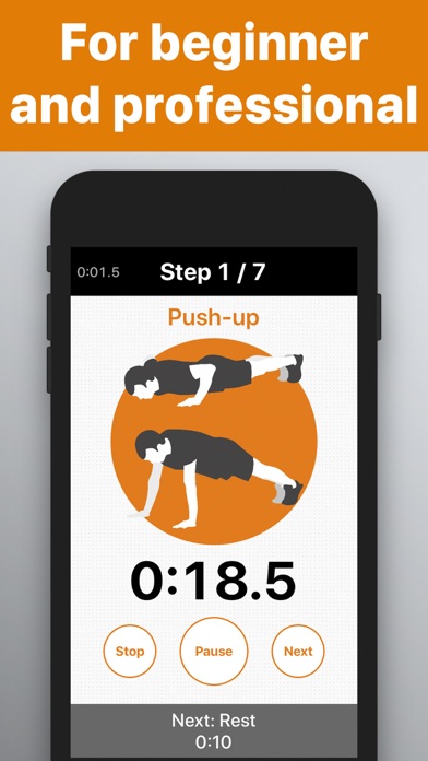 Push Ups - workout for armsのおすすめ画像2