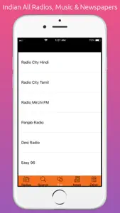 Indian All Radio, Music & News screenshot #4 for iPhone