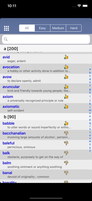 Vocabulary for GRE ® Test lite(圖3)-速報App