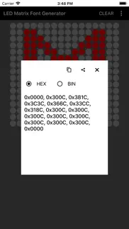led matrix font generator iphone screenshot 3