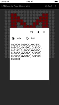 LED Matrix Font Generator iphone bilder 2