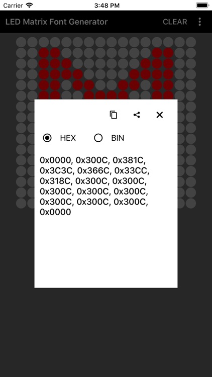 LED Matrix Font Generator