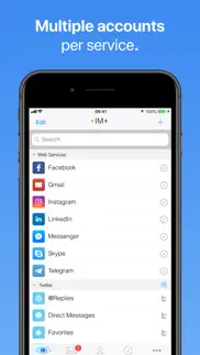 im+ pro social aggregator iphone screenshot 3