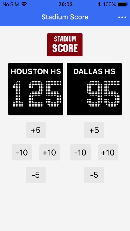 StadiumScore Scorekeeper screenshot-6