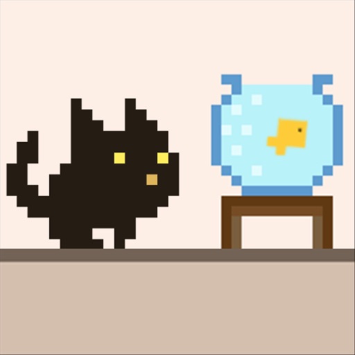 Pixel Goldfish Icon