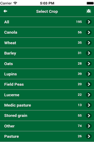 MyPestGuide - Crops - náhled