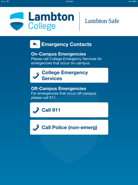 Screenshot #5 pour LambtonSafe