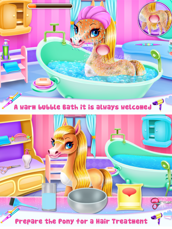 Screenshot #6 pour Rainbow Pony Beauty Salon