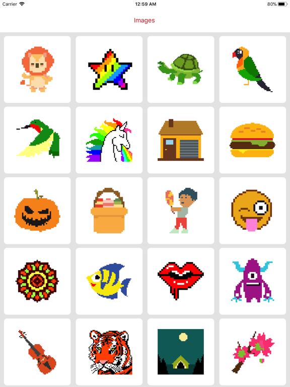 Screenshot #4 pour Cross Stitch Coloring Book