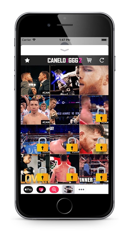 Canelo VS GGG 2 Stickers