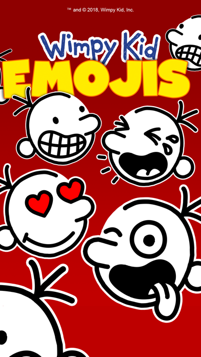 Wimpy Kid Emojisのおすすめ画像1
