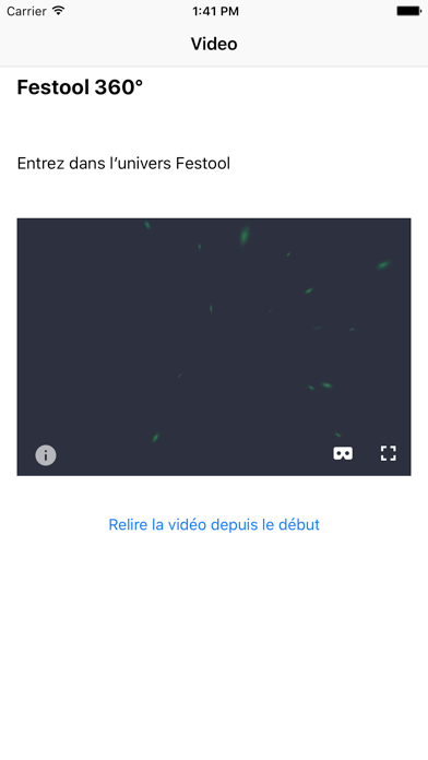 Screenshot #1 pour Festool 360°
