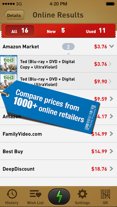 Quick Scan - Barcode Scanner & Best Shopping Companion Screenshot 3