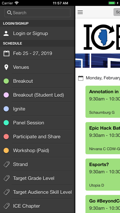 #ICE19 screenshot 2