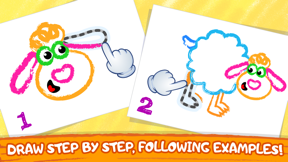 Bini Coloring & Drawing Games screenshot