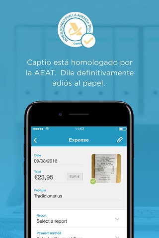 Captio - Informes de gastos screenshot 3