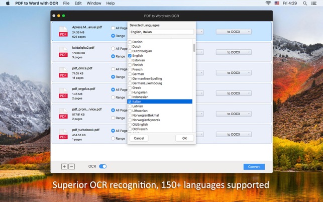 ‎PDF to Word with OCR Screenshot