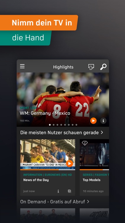 Zattoo Live TV Streaming screenshot-3
