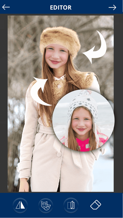 Screenshot #1 pour Winter Photo Montage