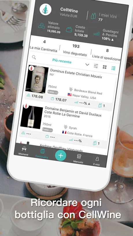 CellWine: Gestione del Vino