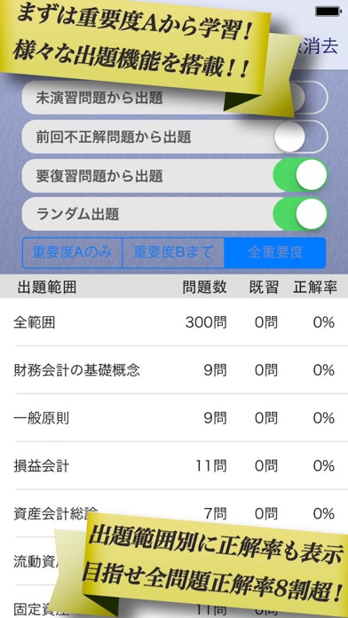 早解き！会計士短答（財務会計 ） screenshot1