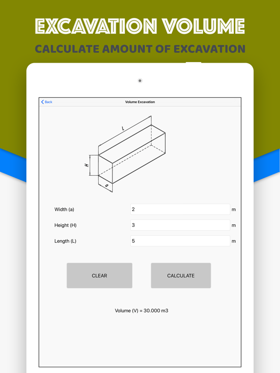 Screenshot #3 for Excavation Volume