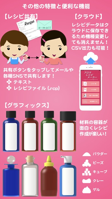 アロマレシピメーカー screenshot1