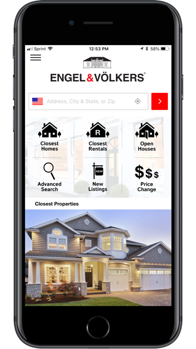 Screenshot #1 pour EV Real Estate Search