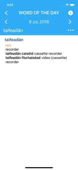 Game screenshot Collins Irish Dictionary mod apk