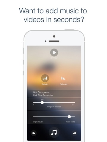 Screenshot #4 pour Add Background Music to Videos