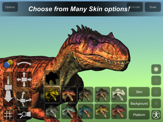 Allosaurus Mannequin iPad screenshot 5 - Education app