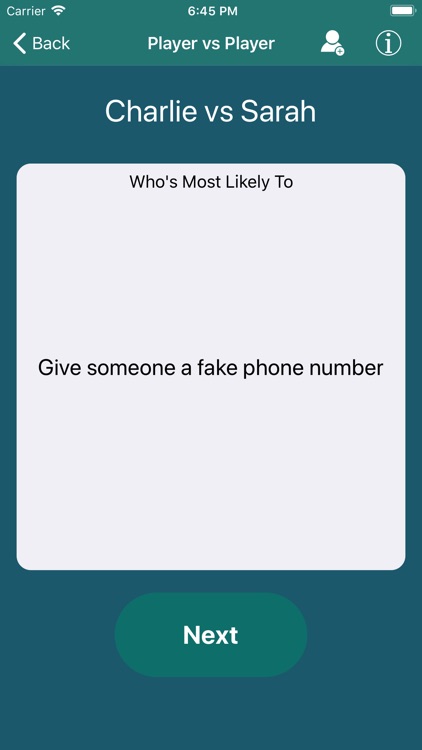 Player vs Player: Drink Game