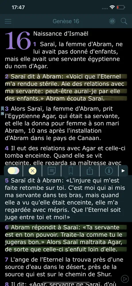 La Bible en Français. L Segond