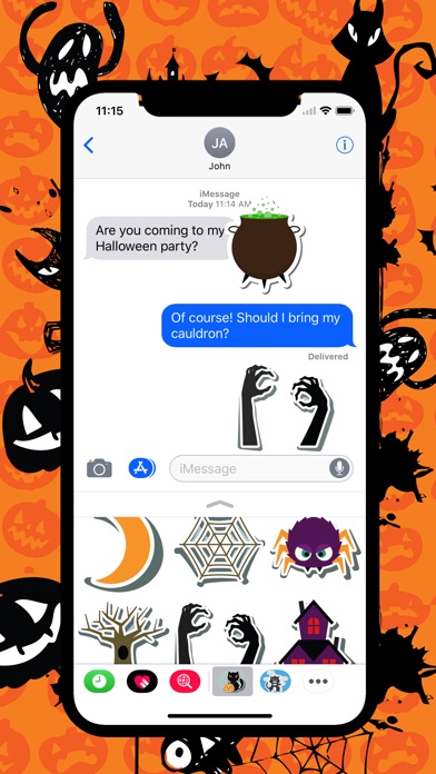 Halloween Sticker Collection screenshot 2