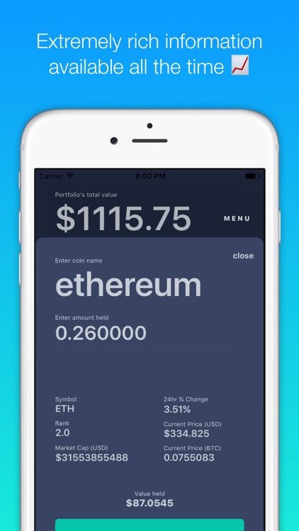 Coinly - Your Crypto Portfolio screenshot-4