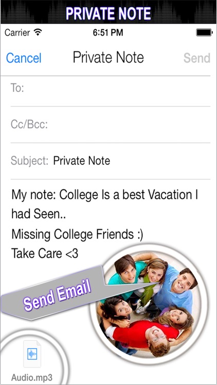 Private Notes - Attach Images