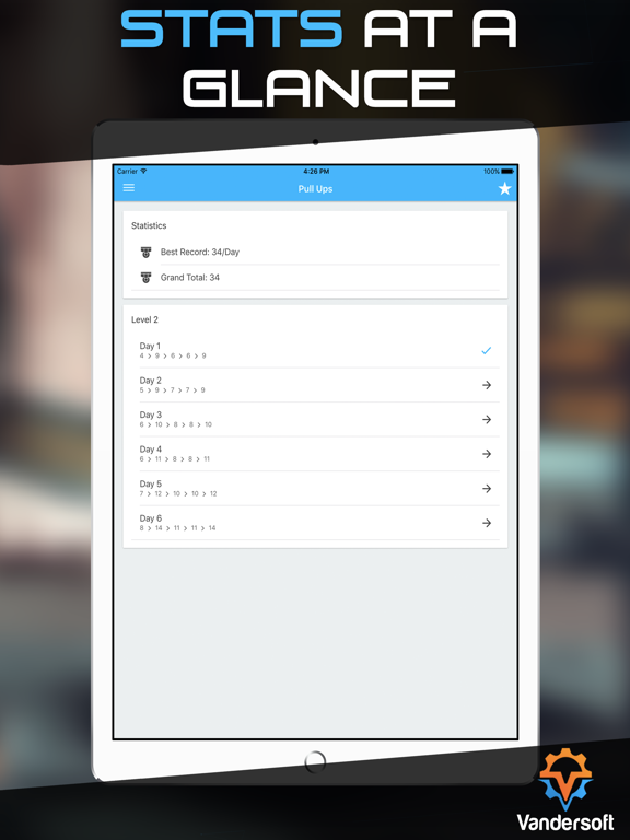 Screenshot #6 pour Pull Ups - 0 to 20 pull up challenge workout coach
