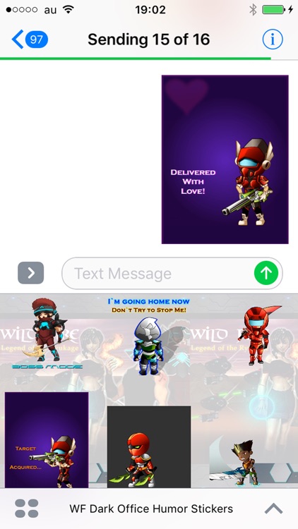 Dark Office Humor Stickers screenshot-3