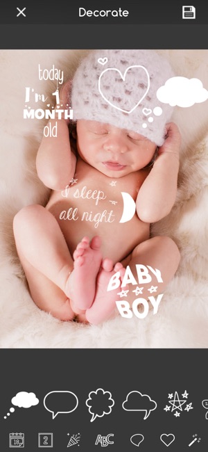 Baby Story Pics Snap Art Photo(圖2)-速報App