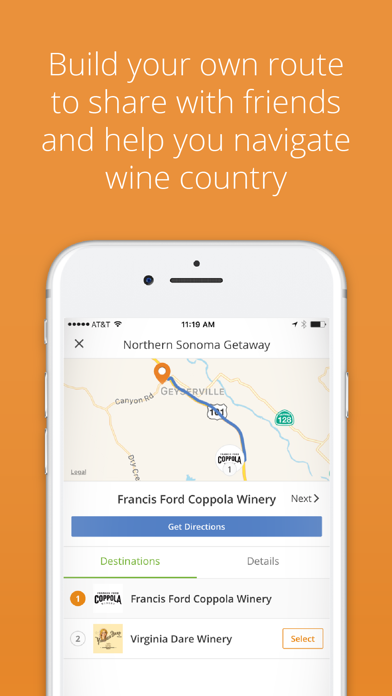 Screenshot #2 pour Wine Routes