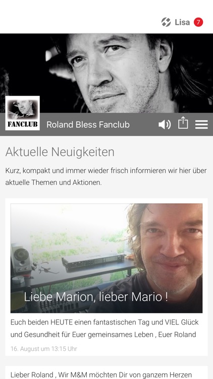 Roland Bless Fanclub