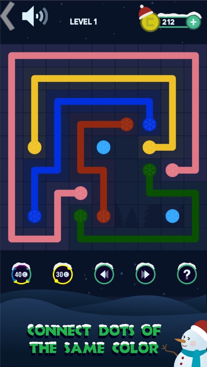 Connect Dots:Winter Quest screenshot-3