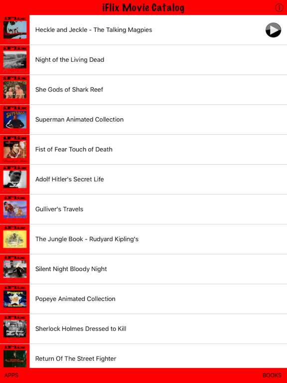 Screenshot #4 pour iFlix Classic Movies #1
