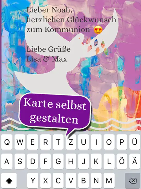 Grüße Kommunion & Konfirmation