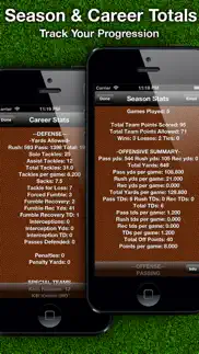 football stats tracker touch iphone screenshot 2